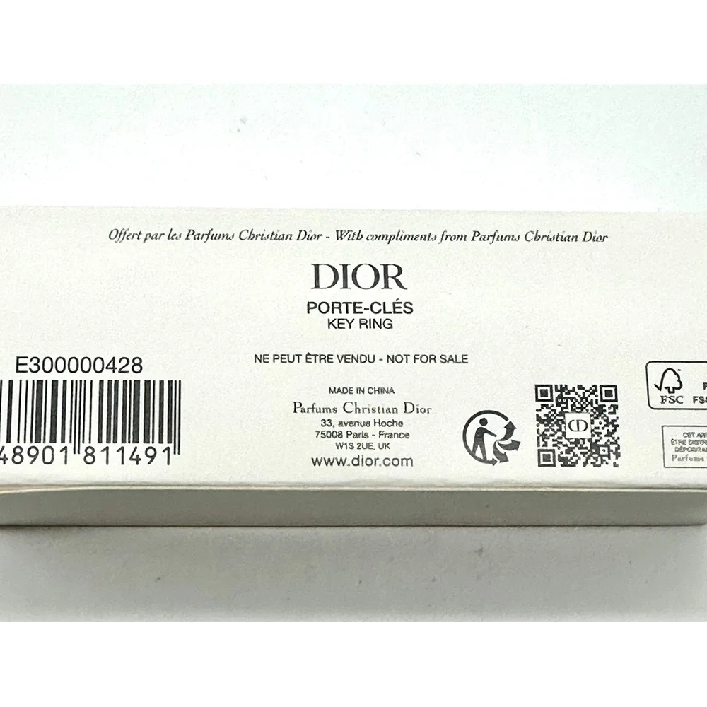 Dior Addict Pink Silicone Case Keychain Star Charm for Addict Lip Glow Oil
